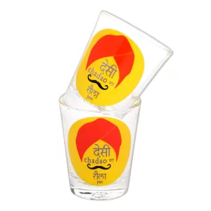 Desi Chadao Shot Glass (Set of 4)