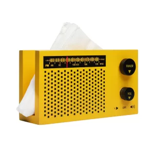 Retro Radio Tissue Holder