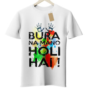 Holi T-Shirt - Bura Na Mano Holi Hai